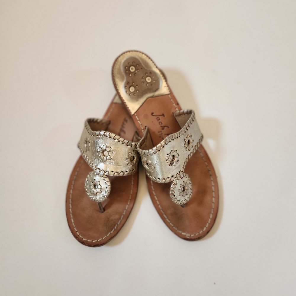 Jack Rogers Women's Gold Sandals